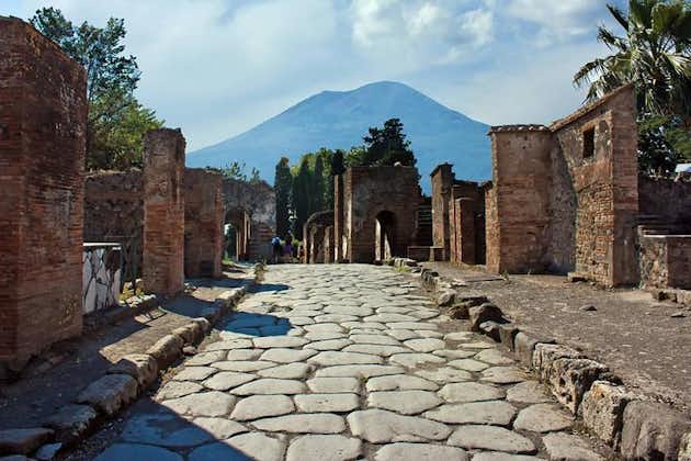 나폴리에서 폼페이 (Pompeii)에 들러 소렌토 (Sorrento)로 갈아 타십시오.