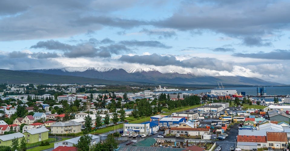 Photo of Akureyri Iceland, by Michelle Raponi-iceland