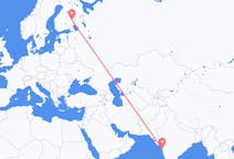 Flyreiser fra Mumbai, India til Joensuu, Finland