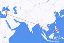 Flyrejser fra Cagayan de Oro, Filippinerne til Adana, Tyrkiet