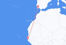 Flyg från Banjul, Gambia till Faro, Portugal