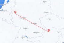 Flyg från Linz, Österrike till Köln, Tyskland