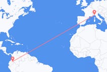 Flüge von Puerto Asís, Kolumbien nach Genua, Italien