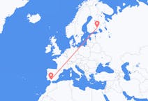 Flights from Savonlinna, Finland to Seville, Spain