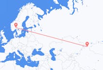 Flyreiser fra Altay Prefecture, til Oslo