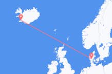 Flyreiser fra Billund, Danmark til Reykjavík, Island