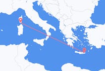 Flights from Figari to Sitia