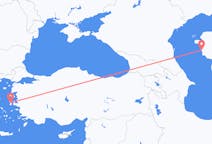 Flyrejser fra Aqtau til Chios