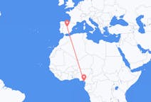 Flyrejser fra Malabo, Ækvatorialguinea til Madrid, Spanien