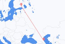 Flights from Makhachkala, Russia to Lappeenranta, Finland