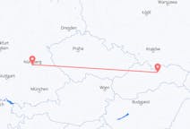 Flyrejser fra Poprad, Slovakiet til Nürnberg, Tyskland