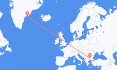 Flyreiser fra Plovdiv, Bulgaria til Kulusuk, Grønland