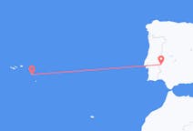 Flights from Badajoz, Spain to Ponta Delgada, Portugal