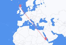 Flyreiser fra Asmara, til Inverness