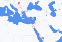 Flyg från Abha, Saudiarabien till Belgrad, Serbien