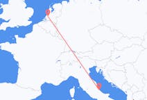 Lennot Pescarasta, Italia Rotterdamiin, Alankomaat