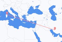Flyg från Shiraz, Iran till Olbia, Italien