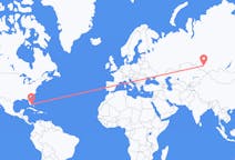 Flights from Miami, the United States to Barnaul, Russia