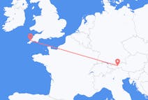 Flights from Newquay, England to Innsbruck, Austria