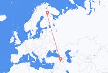 Flights from Şırnak, Turkey to Kuusamo, Finland