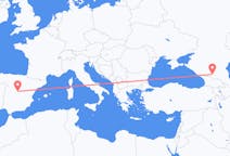 Flights from Madrid, Spain to Nalchik, Russia