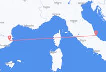 Flyg från Pescara, Italien till Girona, Spanien
