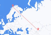 Flug frá Bishkek til Tromsø