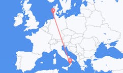 Flyg från Westerland, Tyskland till Lamezia Terme, Italien