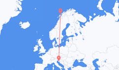 Flights from Rijeka, Croatia to Andenes, Norway