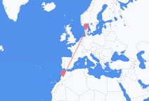Flights from Marrakesh, Morocco to Karup, Denmark