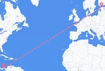 Flyreiser fra Panama by, til Tallinn