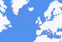 Flights from Catania, Italy to Nuuk, Greenland