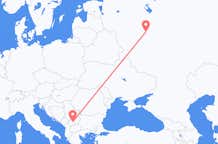 Flyreiser fra Priština, Kosovo til Moskva, Russland