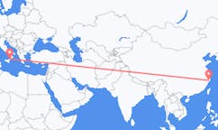 Flyg från Taizhou, Jiangsu, Kina till Reggio di Calabria, Kina