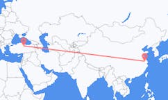 Flüge von Changzhou, China nach Tokat, die Türkei