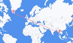 Flights from Bangkok, Thailand to Narsaq, Greenland