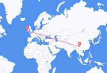 Flyrejser fra Diqing Tibetansk Autonome Præfektur, Kina til Shannon, County Clare, Irland
