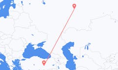 Flights from Izhevsk, Russia to Malatya, Turkey