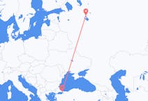 Flights from Istanbul, Turkey to Cherepovets, Russia