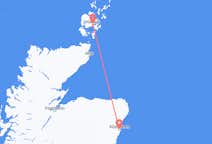 Flyg från Kirkwall, Skottland till Aberdeen, Skottland