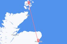 Flyreiser fra Kirkwall, Skottland til Aberdeen, Skottland