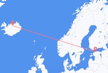 Flyreiser fra Akureyri, til Tallinn