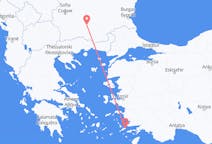 ギリシャのから コス島、ブルガリアのへ プロヴディフフライト