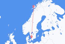 Flights from Svolvær, Norway to Ängelholm, Sweden