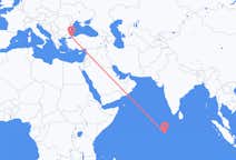 Flyreiser fra Gan, Maldivene til Istanbul, Tyrkia