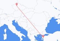 出发地 土耳其出发地 埃德雷米特目的地 捷克布拉格的航班