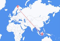 Flights from Praya, Lombok, Indonesia to Kittilä, Finland