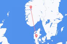 Flyrejser fra Sogndal til Billund