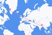 Flights from Ranchi, India to Kangerlussuaq, Greenland