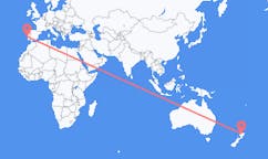 出发地 新西兰陶波目的地 葡萄牙里斯本的航班